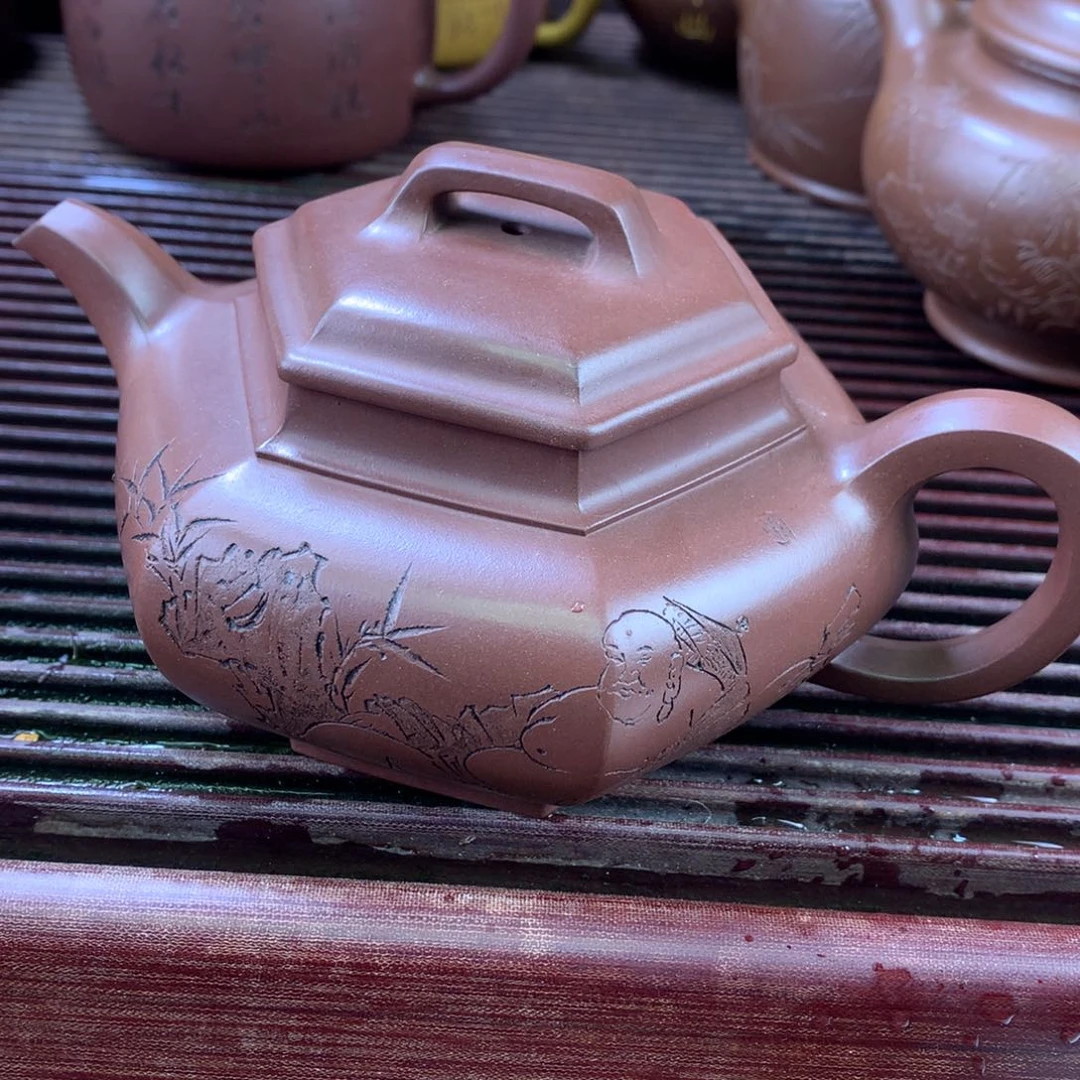 紫砂茶壶明*孤品处理价58