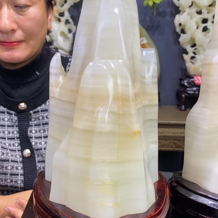 石材精品古青石摆件