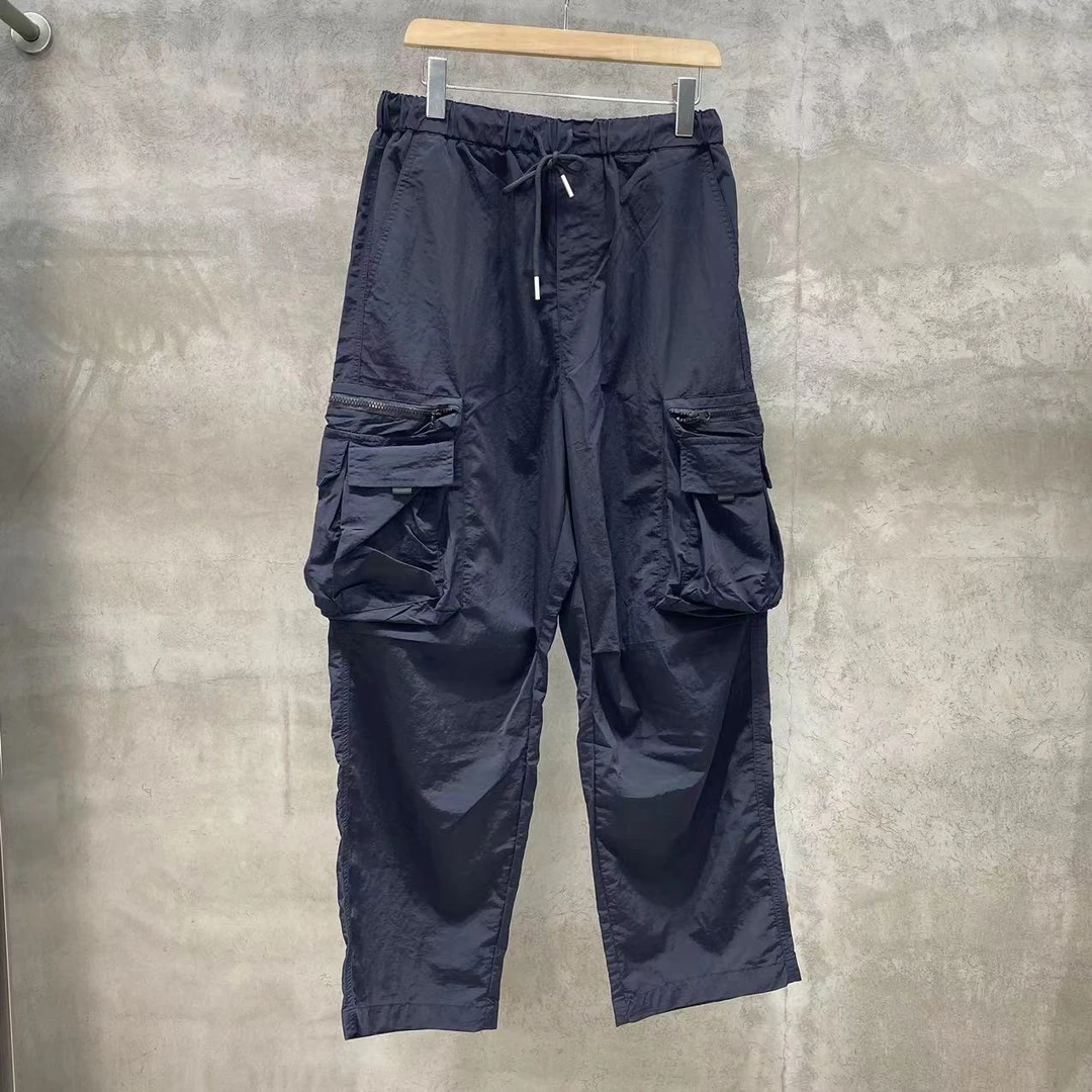 【253-254】休闲裤百搭夏季透气薄款松紧腰潮流31571*88