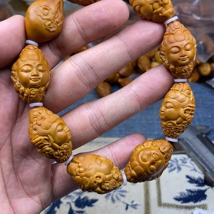 橄榄核手串/手链橄榄核雕工艺手串