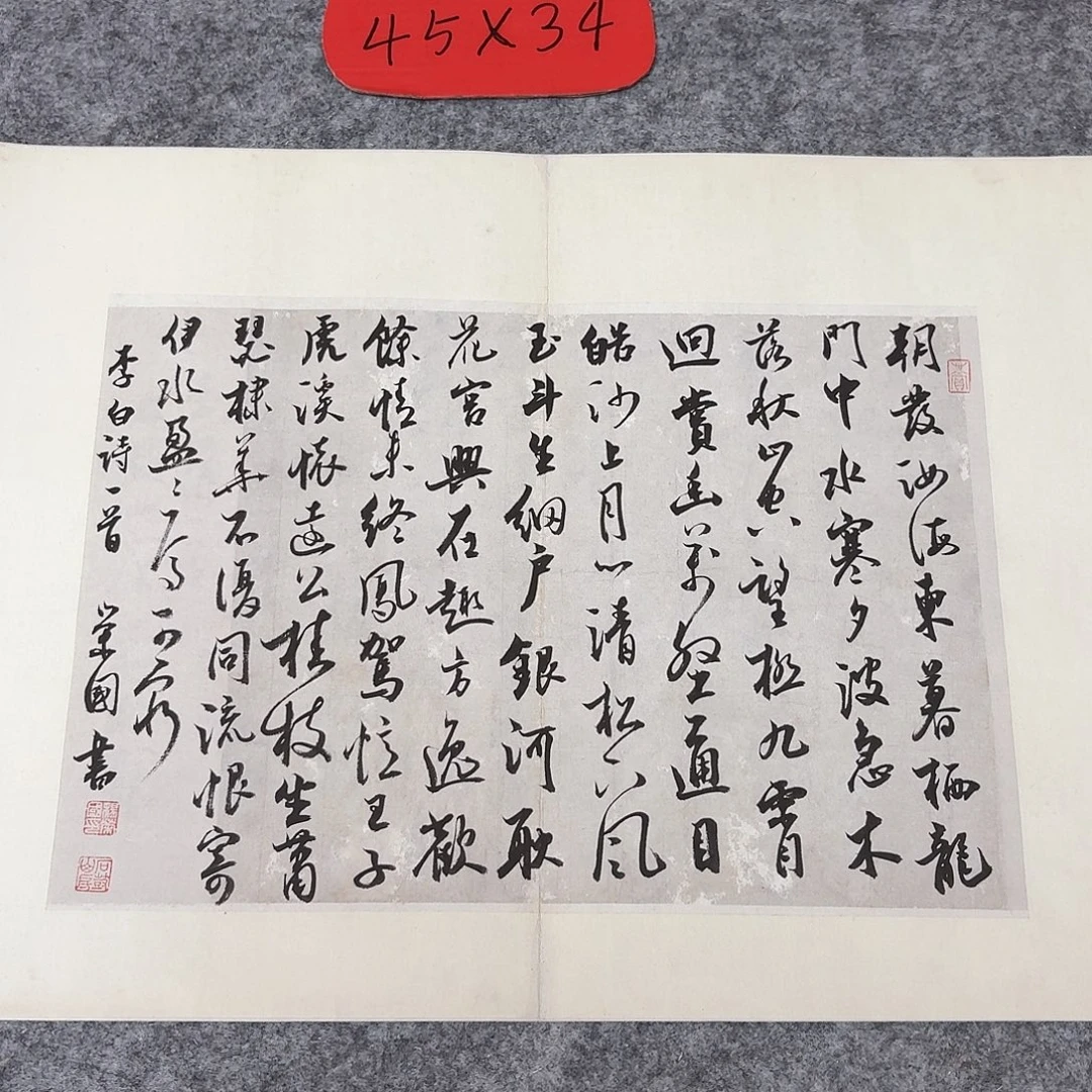 书法国展书家杨荣国45×34