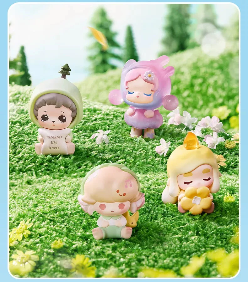 【拆盒】POPMART泡泡跟我去郊游系列萌粒盲袋可爱潮玩挂件