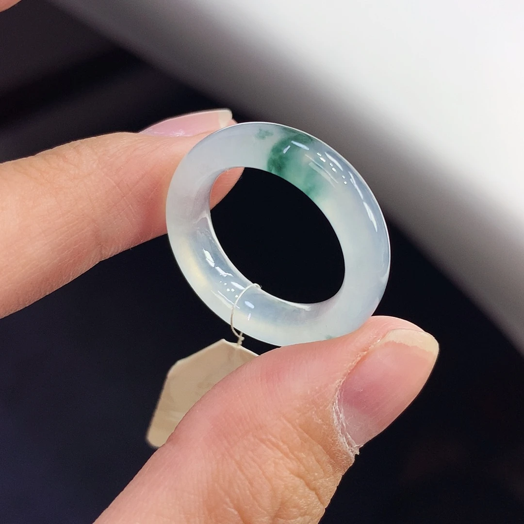 翡翠未镶嵌戒指15号