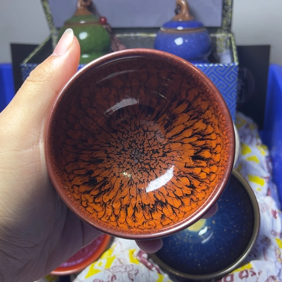 茶盏建阳建盏喝茶主人杯