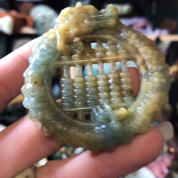 岫玉未镶嵌岫玉挂件