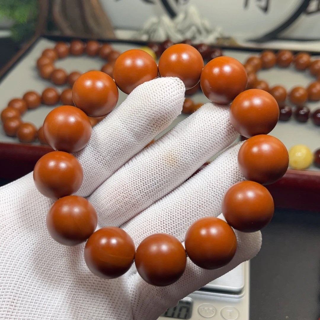 风***雨手串橄榄核1.8+树王精品铁核 小孔