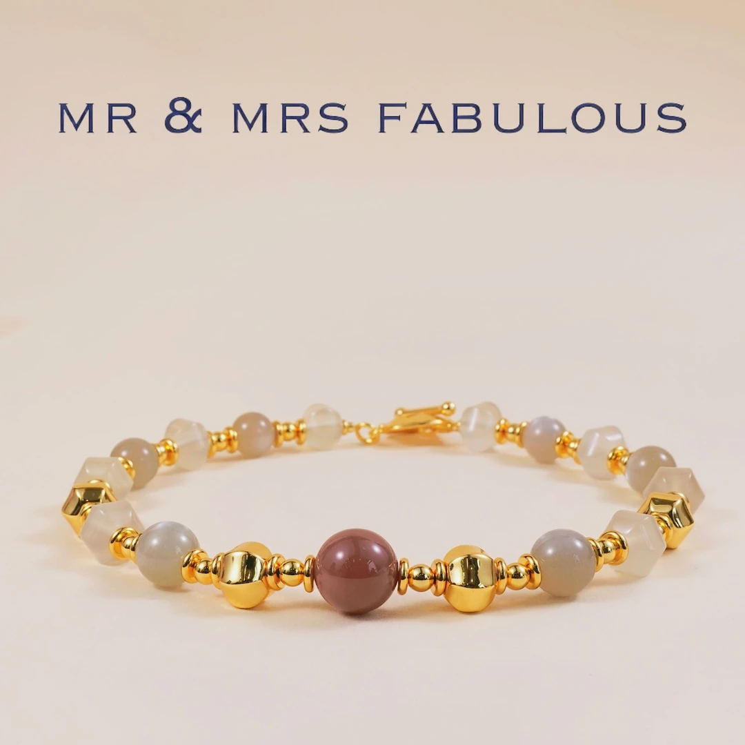 【MMF品牌设计】威斯敏斯特-灰月光项链 48小时鉴赏期 S250921001