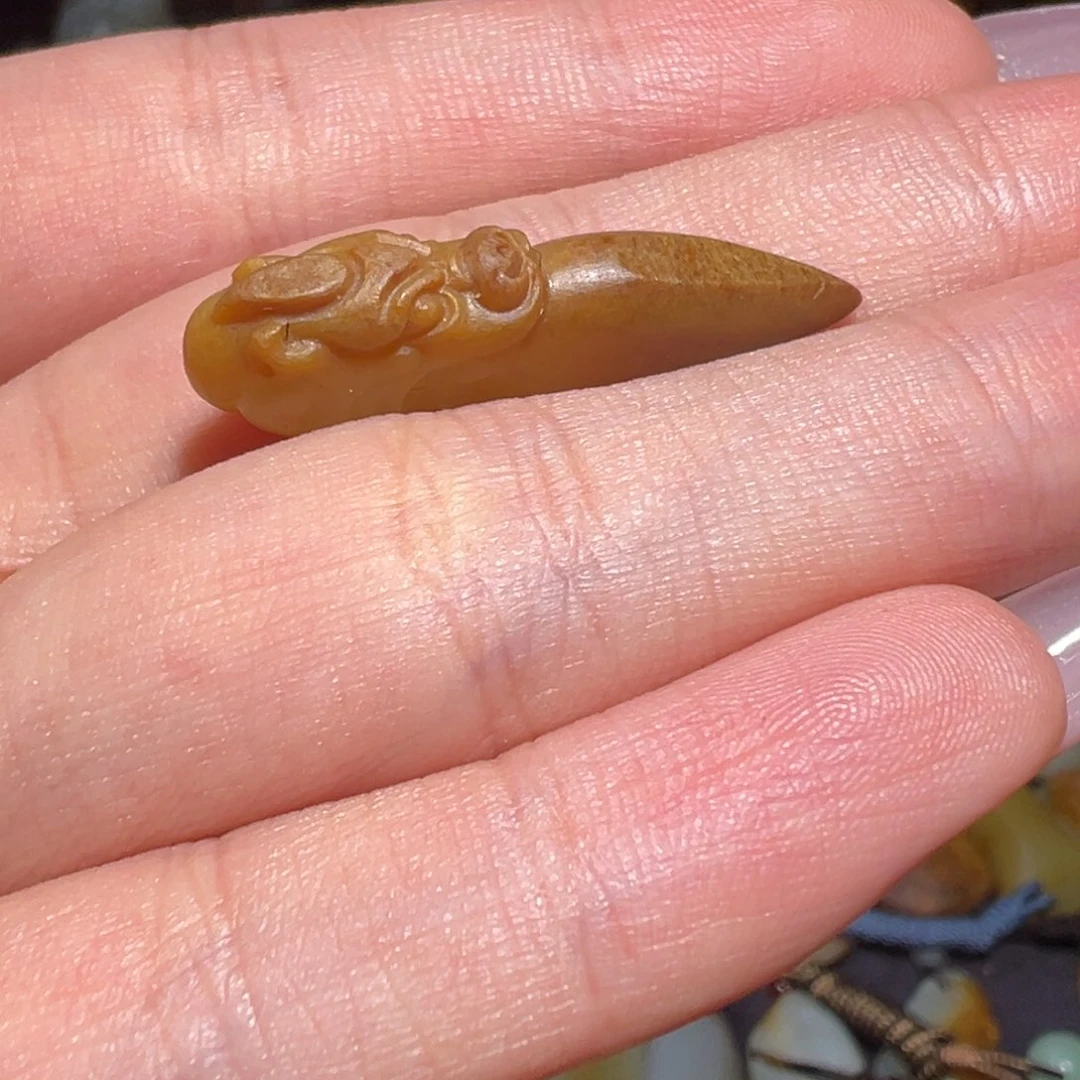 和田玉吊坠(不含链)未镶嵌