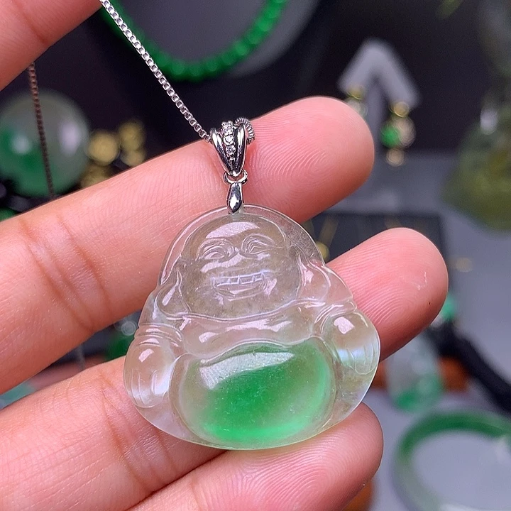 吊坠(赠链)未镶嵌翡翠
