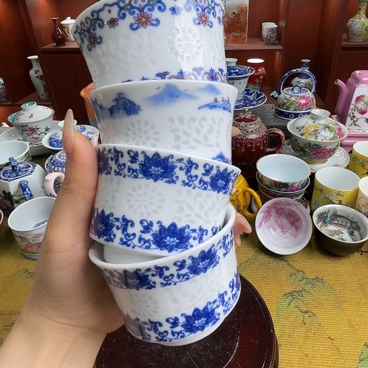 摆件6*8景德镇陶瓷老厂瓷16