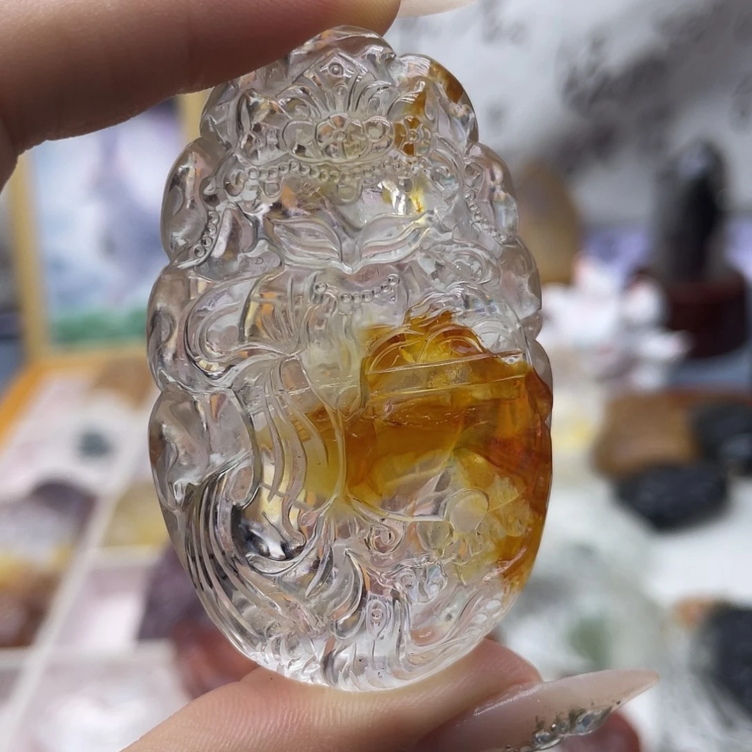 颈饰未镶嵌水晶天然