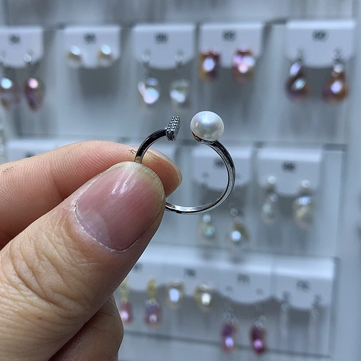 巴洛克未镶嵌淡水珍珠