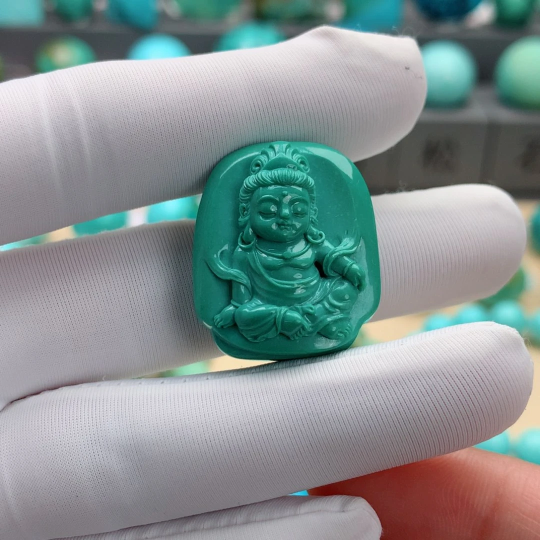 未镶嵌绿松石精品