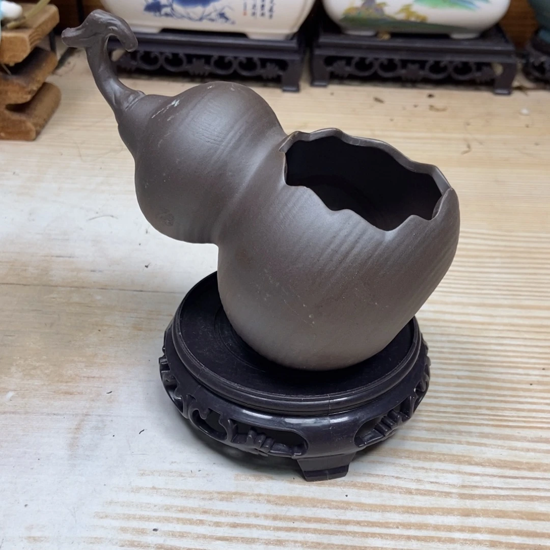 瓷片陶瓷花盆陶瓷艺术