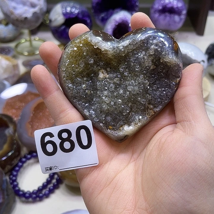 紫晶摆件未镶嵌摆件680