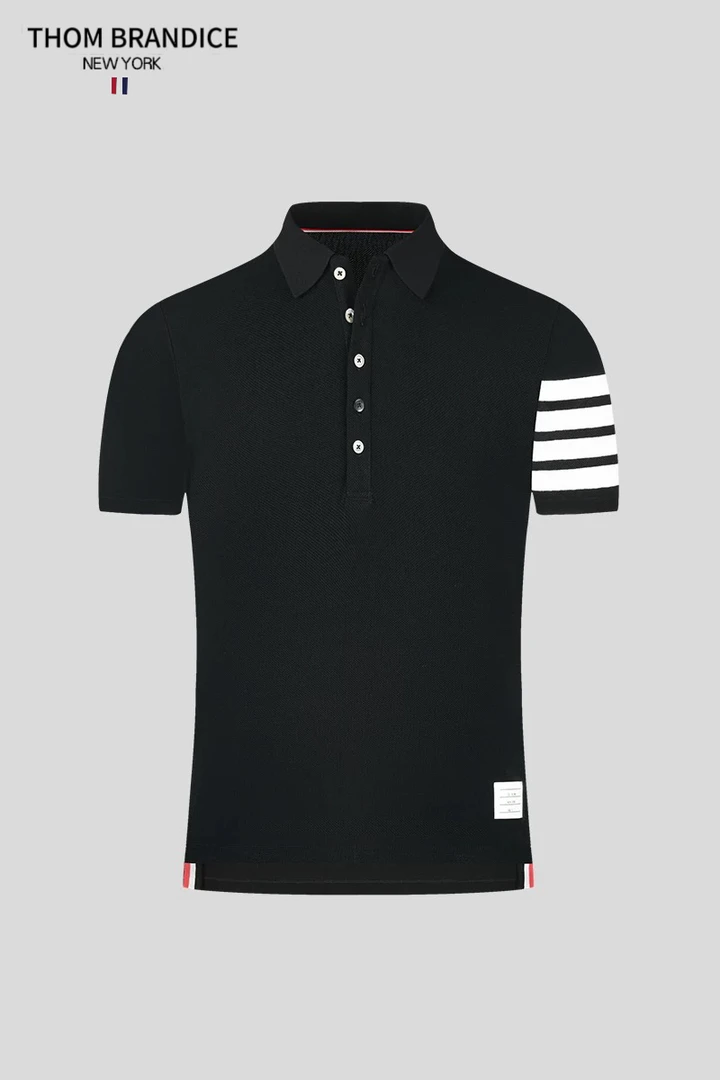 THOM BRANDICE【官方正品】TB夏季新款商务休闲翻领POLO衫男