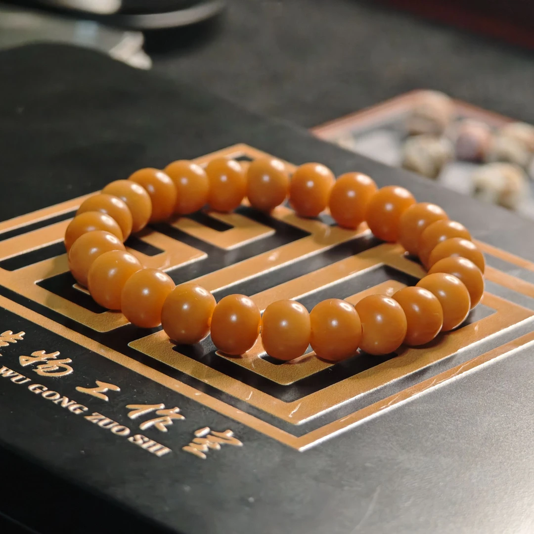 小年份风化老料菩提根单圈