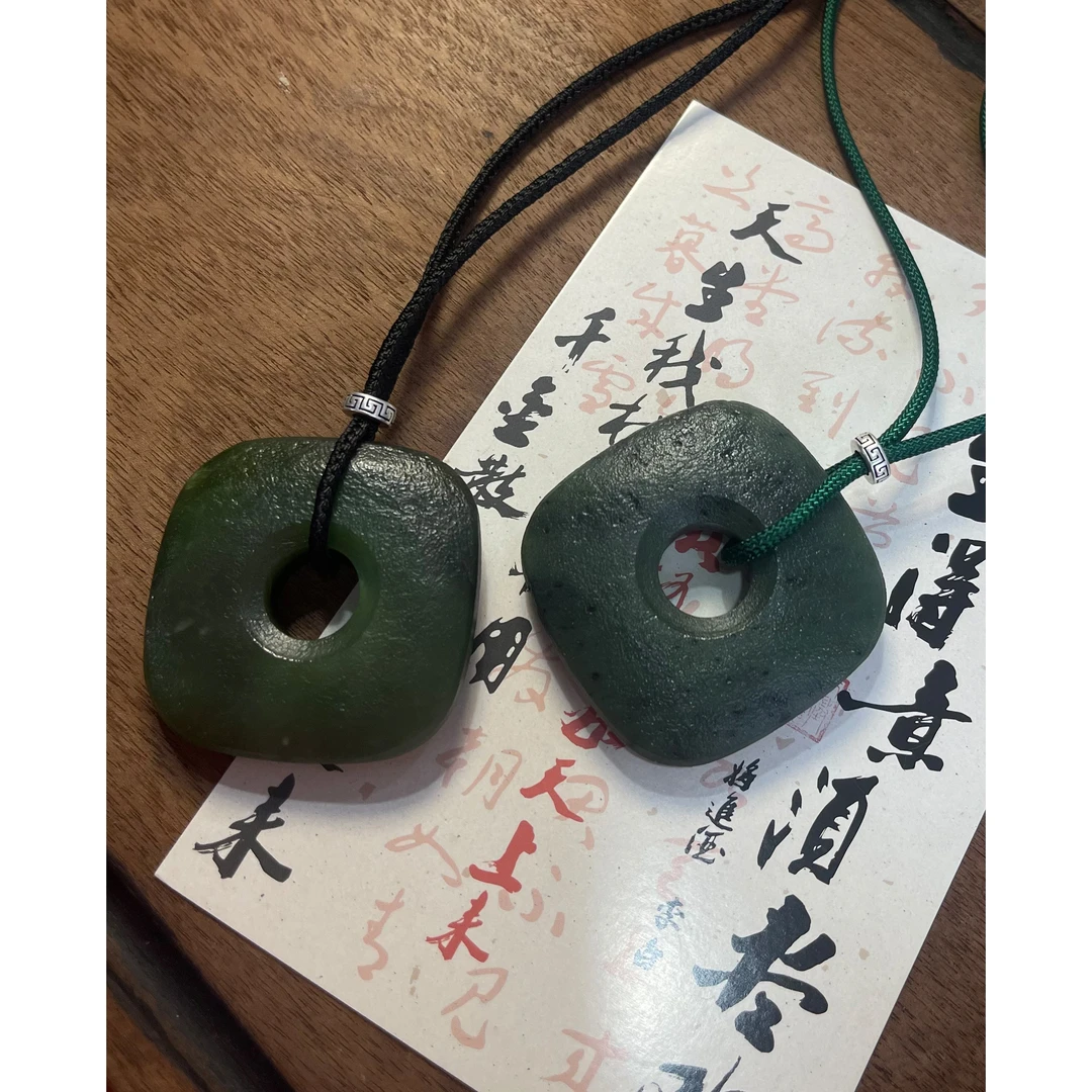 非金属莫桑石吊坠 SS744  女士时尚复古百搭方型吊坠