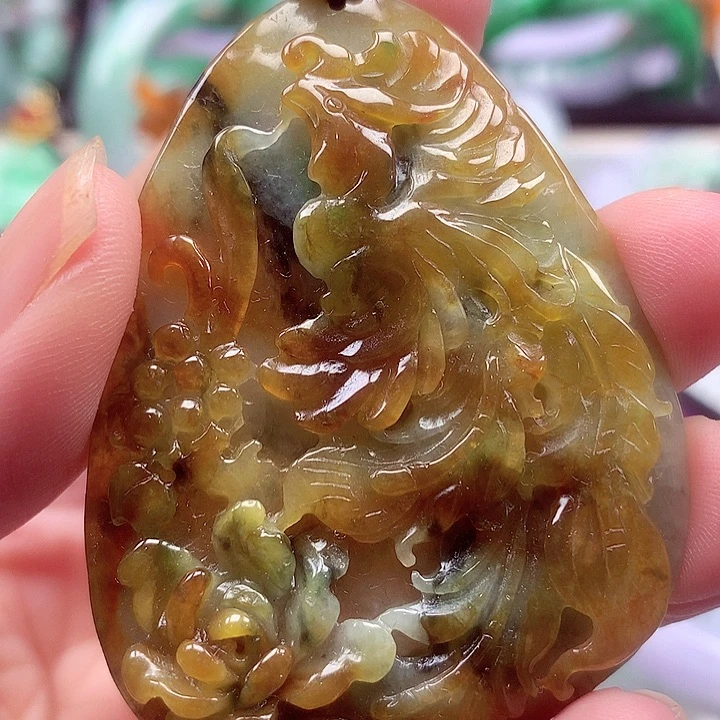 颈饰未镶嵌翡翠翡翠