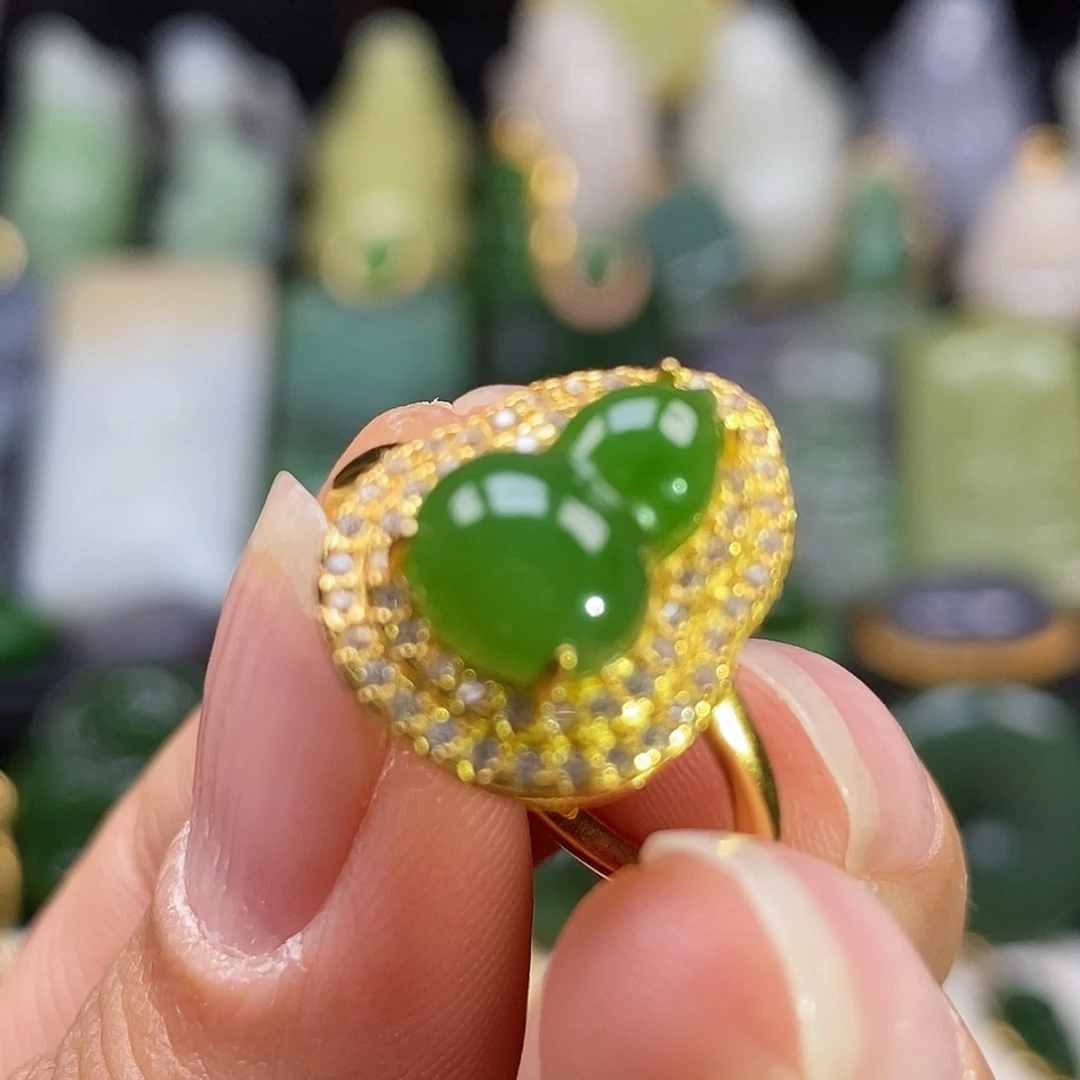 和田玉银S925镶嵌颈饰