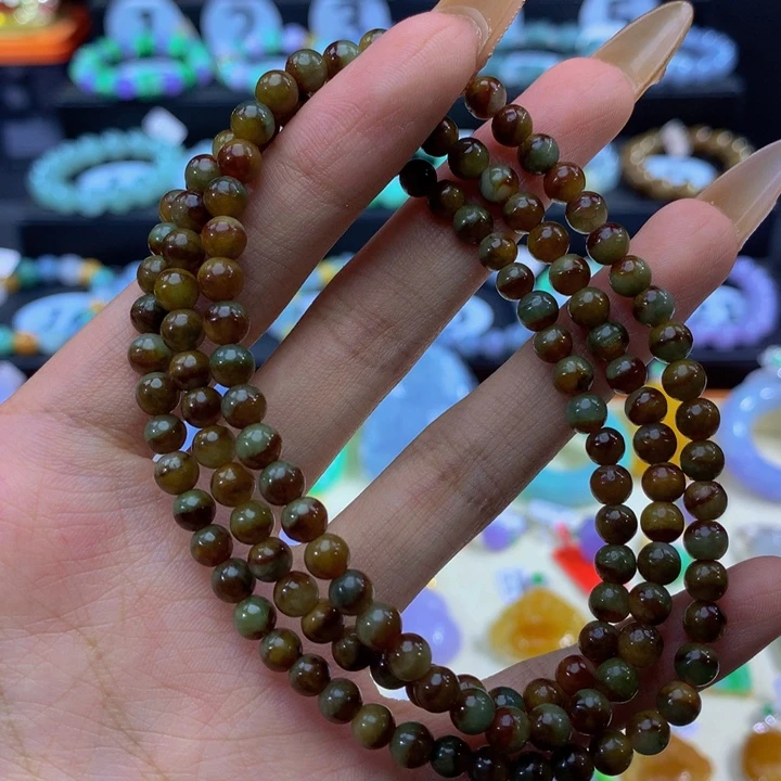 翡翠未镶嵌手链翡翠5