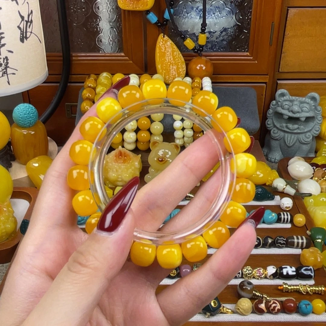 非金属如图一条手串