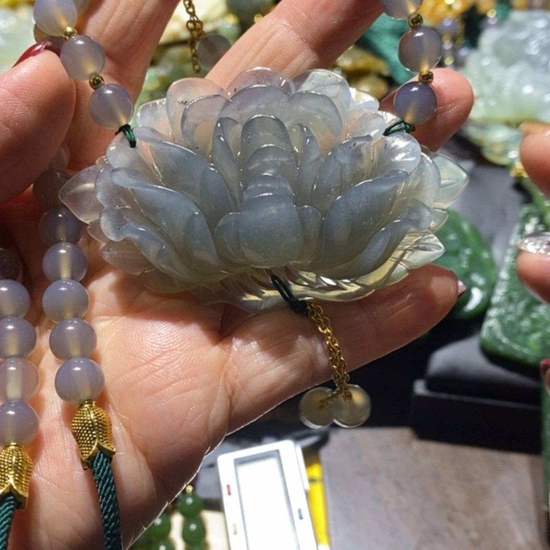 【闪购商品】岫玉毛衣链未镶嵌