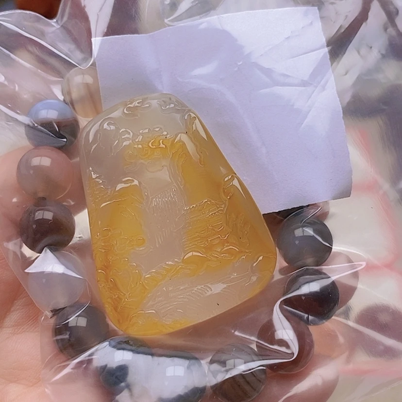【闪购商品】未镶嵌玛瑙/玉髓珠宝半成品静*