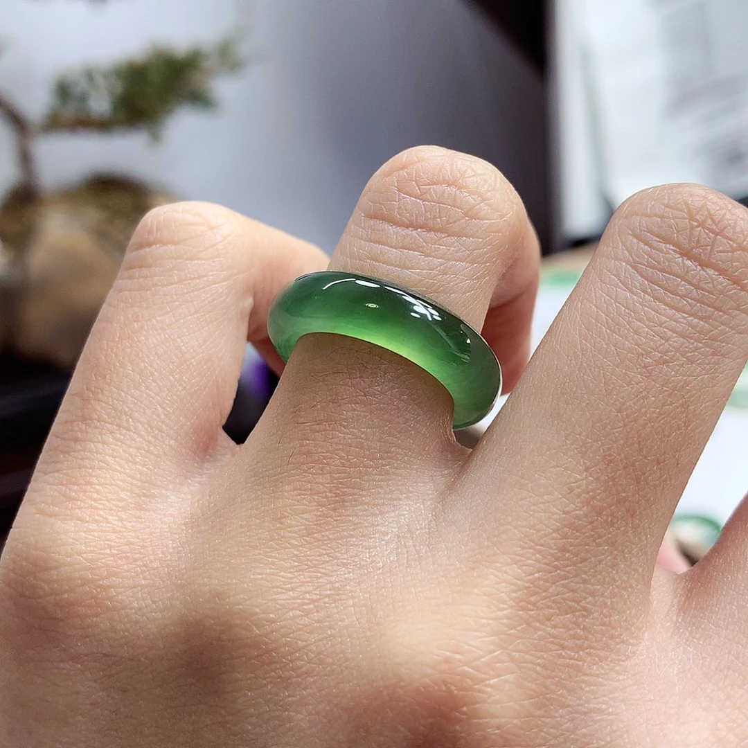 翡翠戒指未镶嵌12号