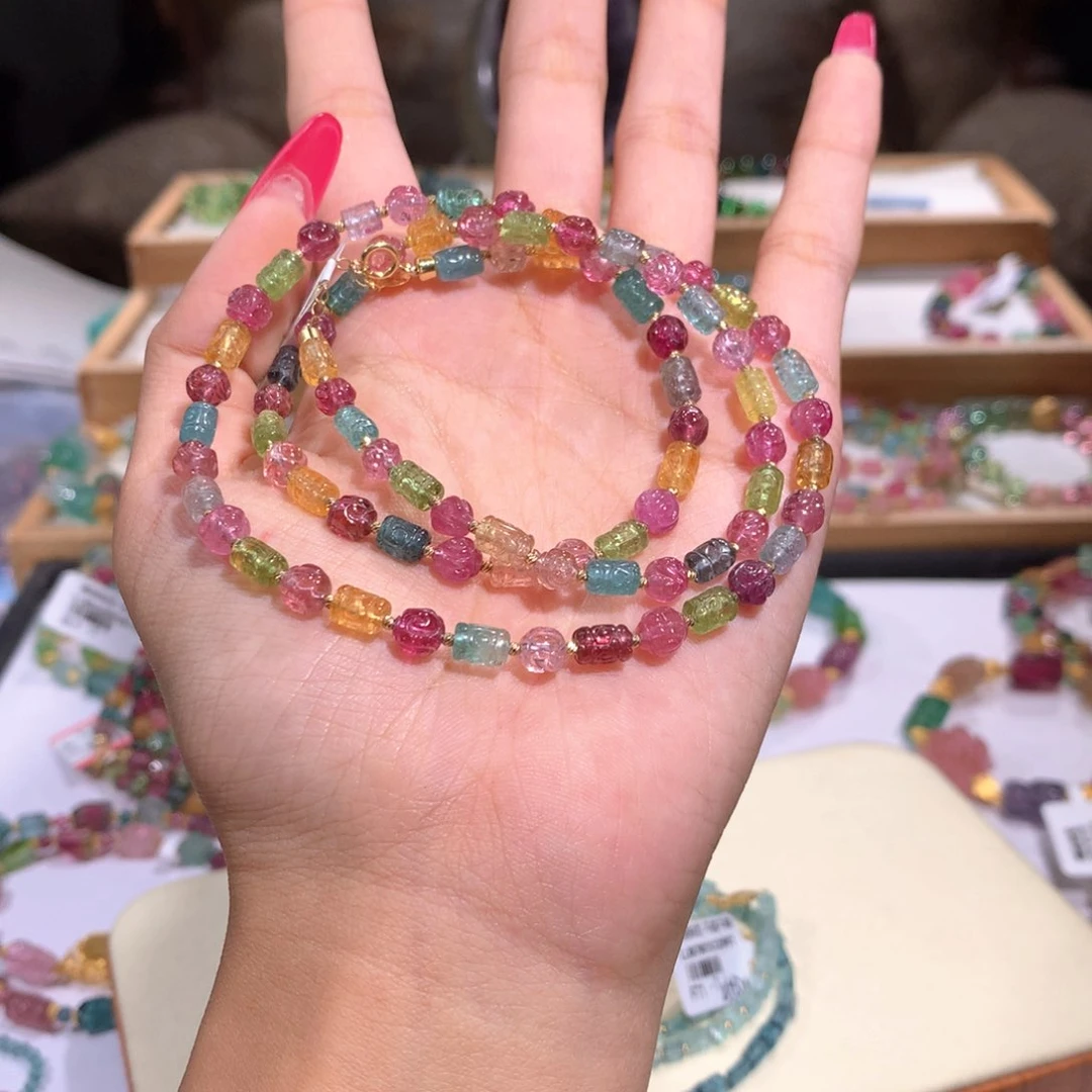 未镶嵌多样性发货其一碧玺