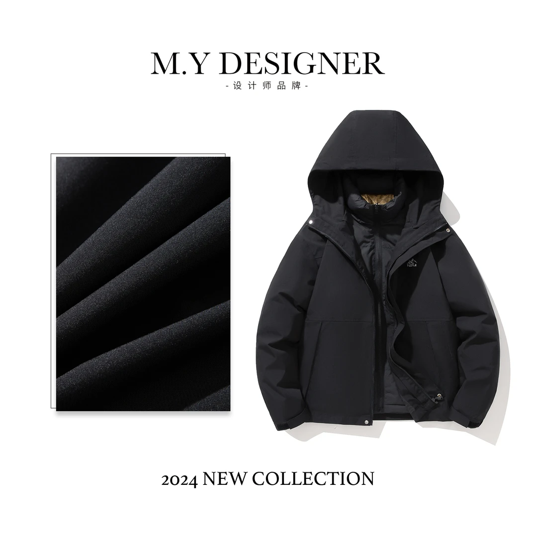 M.Y媛总 冬季情侣款三合一羽绒服外套