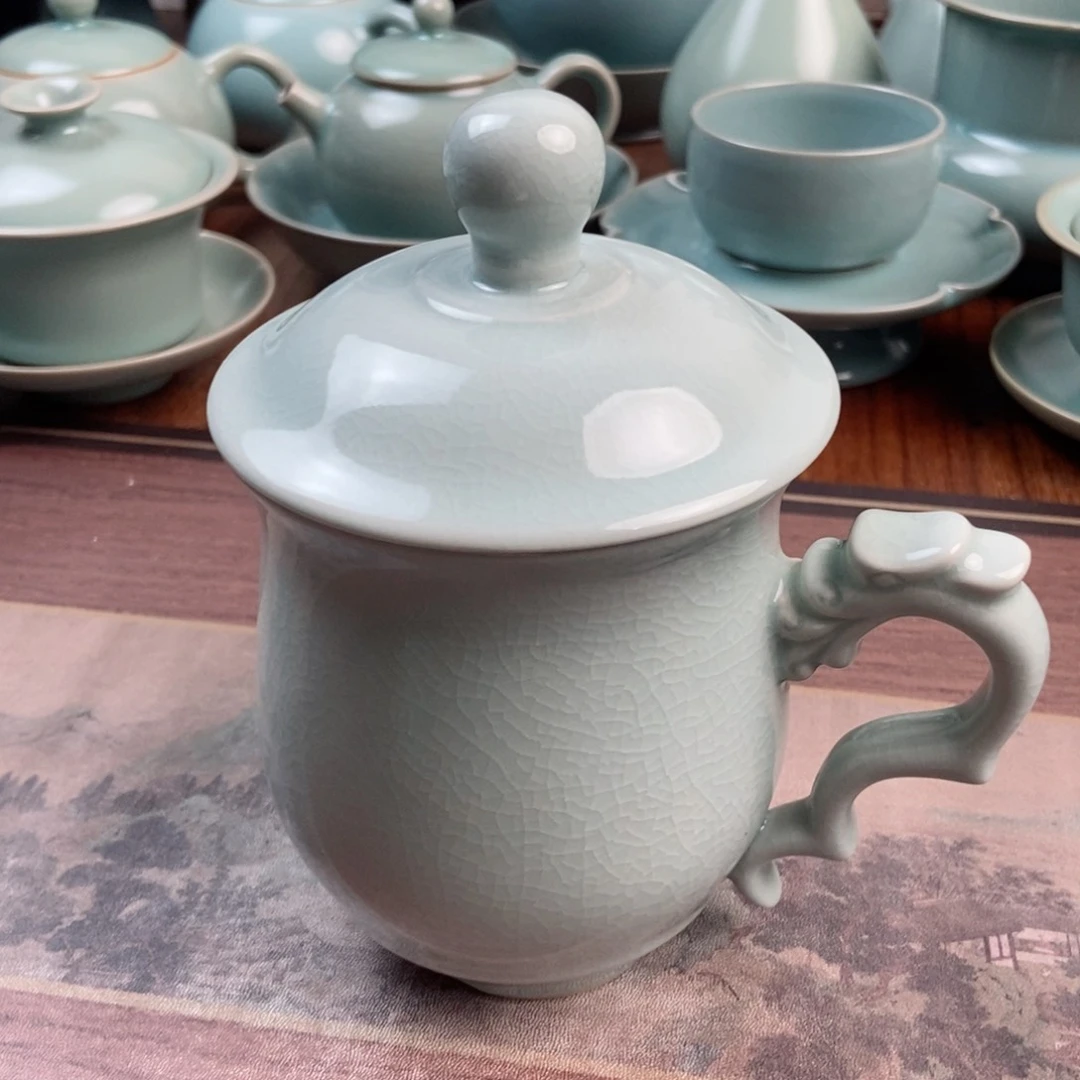 摆件原产地原矿汝瓷～茶器