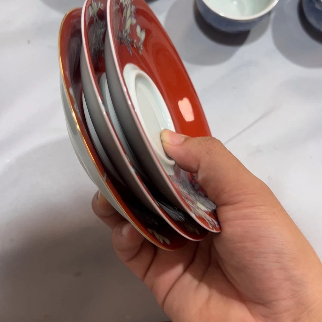 红釉喇叭花壶承qqwqqw