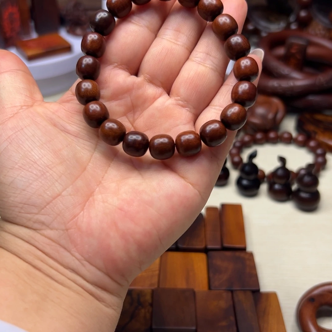 枣木雷击枣木手串1.0~1.1