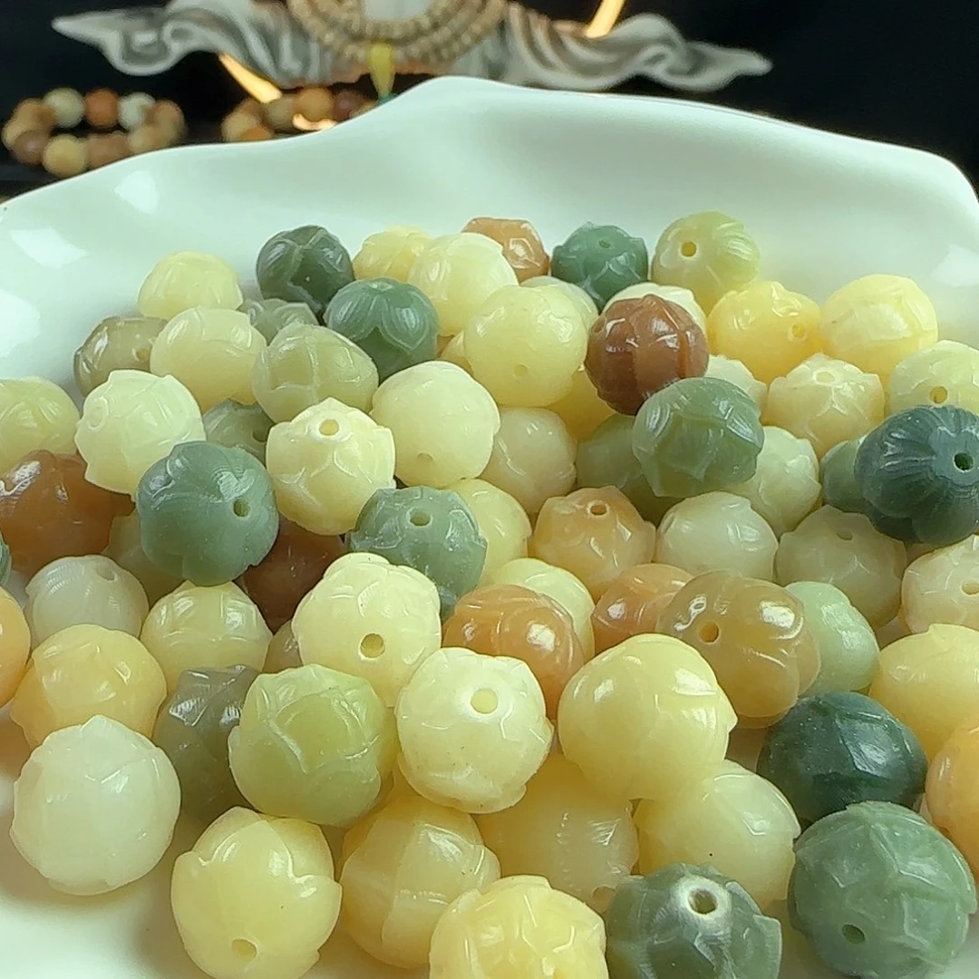 菩提根/象牙果手串卡12多宝有钱花20颗卡牌➕5颗