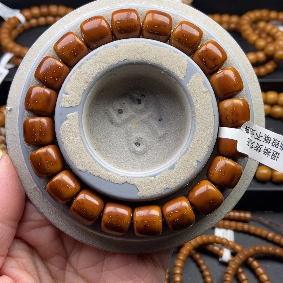 紫金鼠手串12mm近实心天花板道珠老型