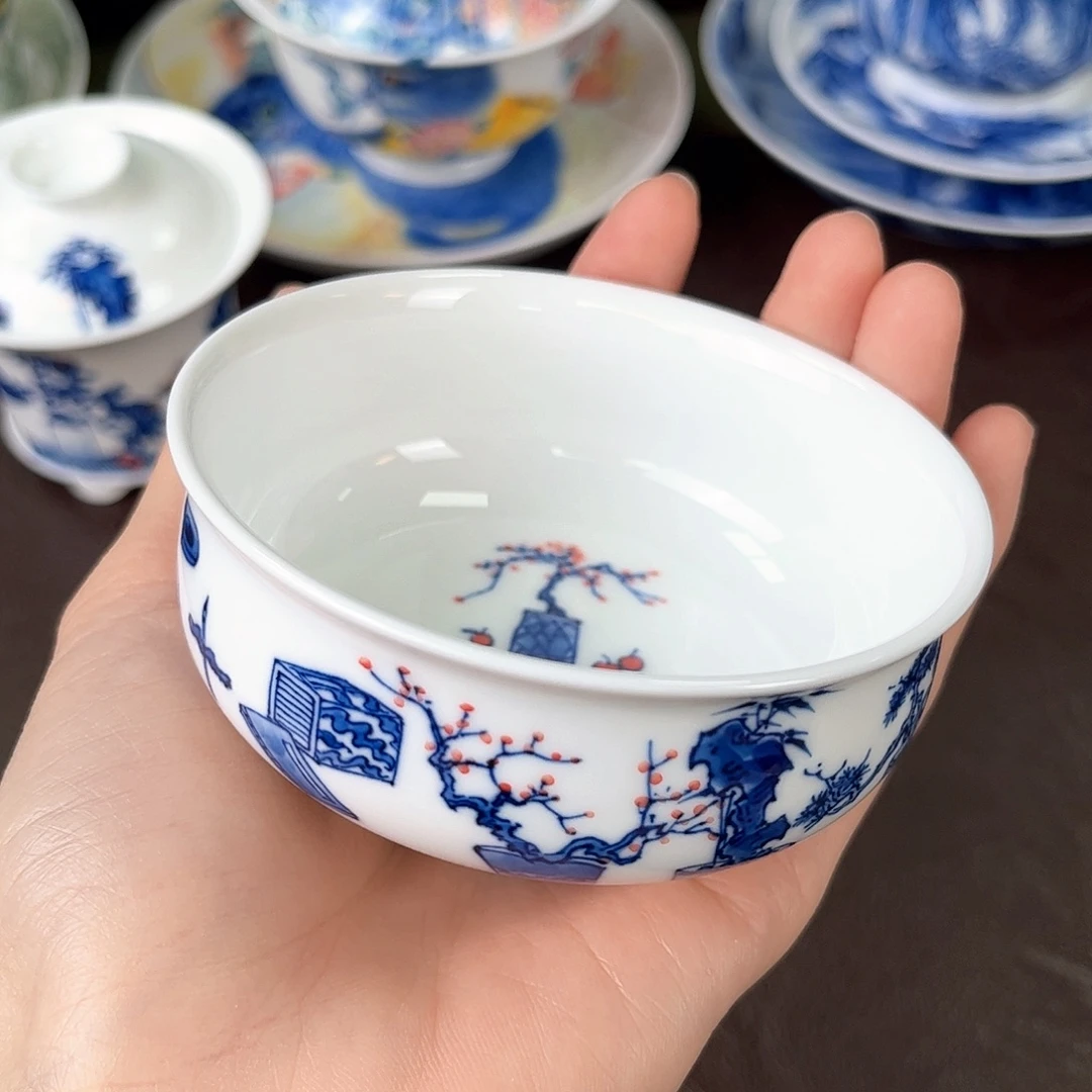 手绘高温瓷器瓷器