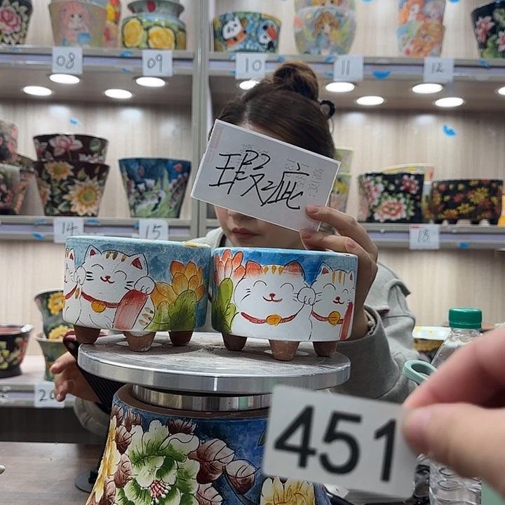 紫砂花盆瑕疵瑕疵451