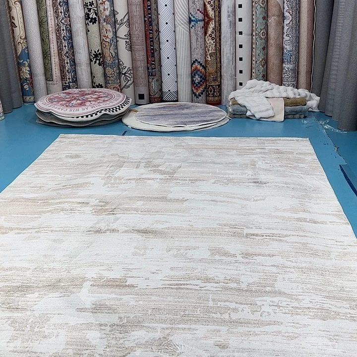 混纺240×345误差±1-3cm精编细砂仿羊绒棉布底微瑕