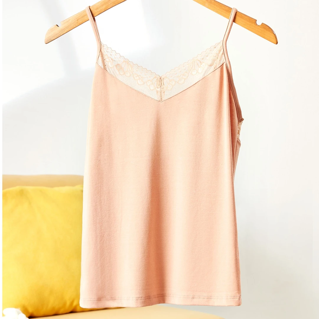 性感简约蕾丝吊带背心上衣2530