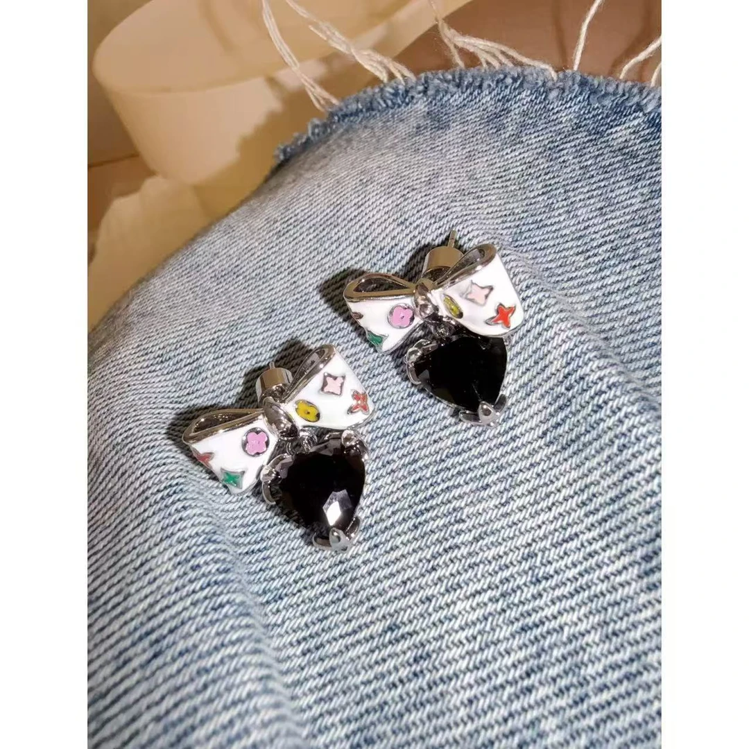 铜合金锆石耳饰 小众设计百搭ins耳饰48200