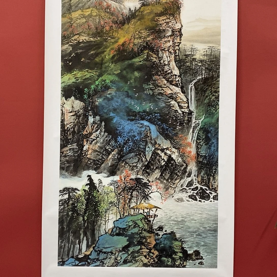 国画莫双发四尺140*70精品佳作