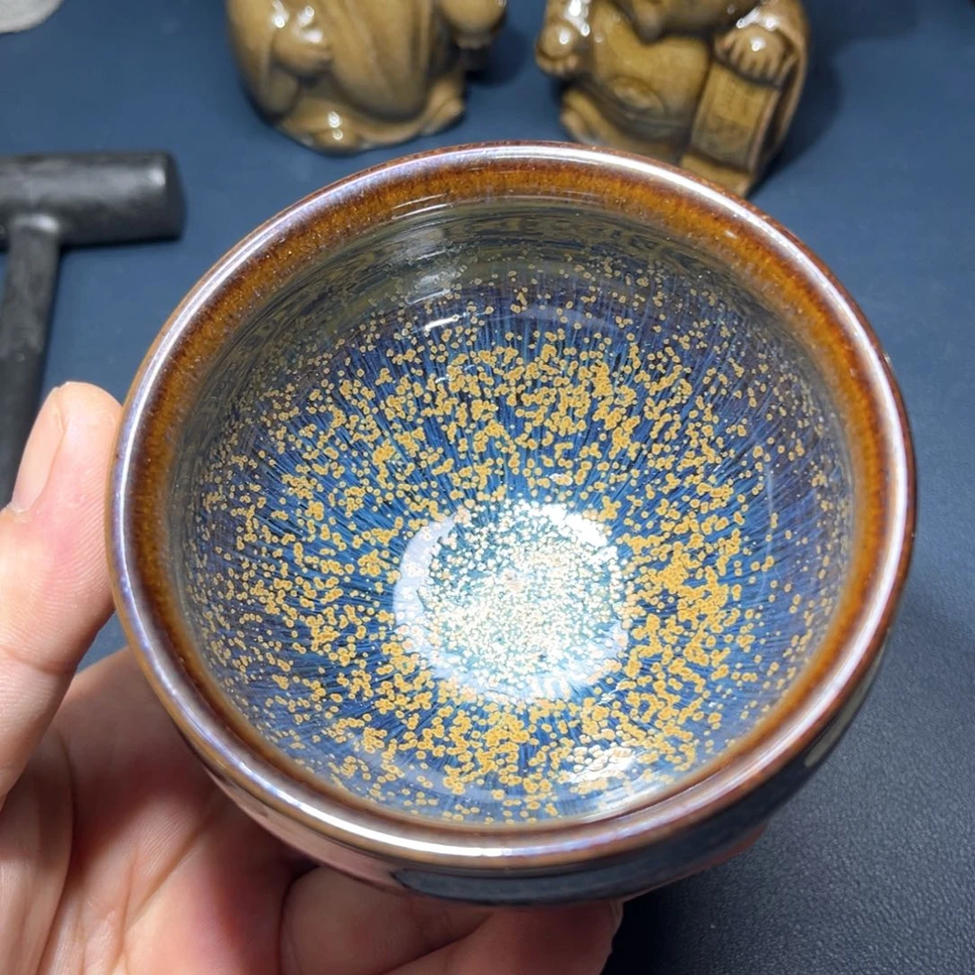 茶盏建盏手握泡茶主人杯