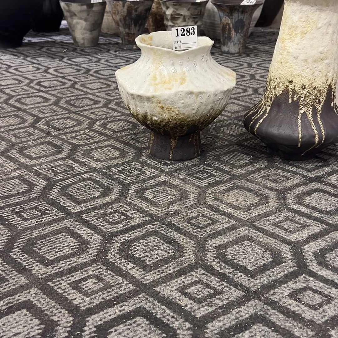 三***木瓶1283高22口10陶瓷花瓶无孔