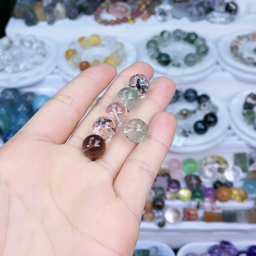 水晶水晶单珠未镶嵌初*秋