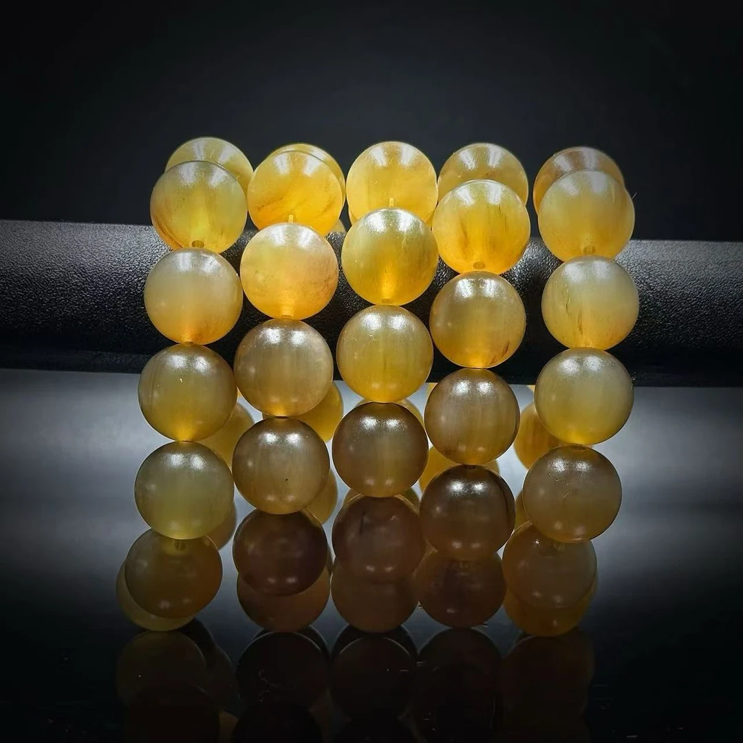 【缪老师严选】SJ1271  羊角刮痧圆珠造型