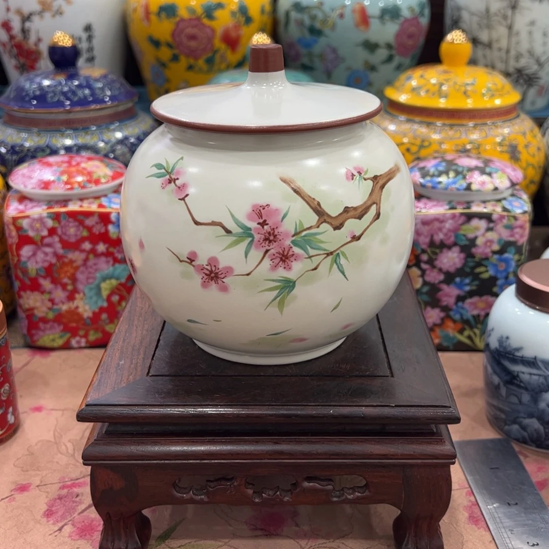 高端茶叶罐陶瓷茶具