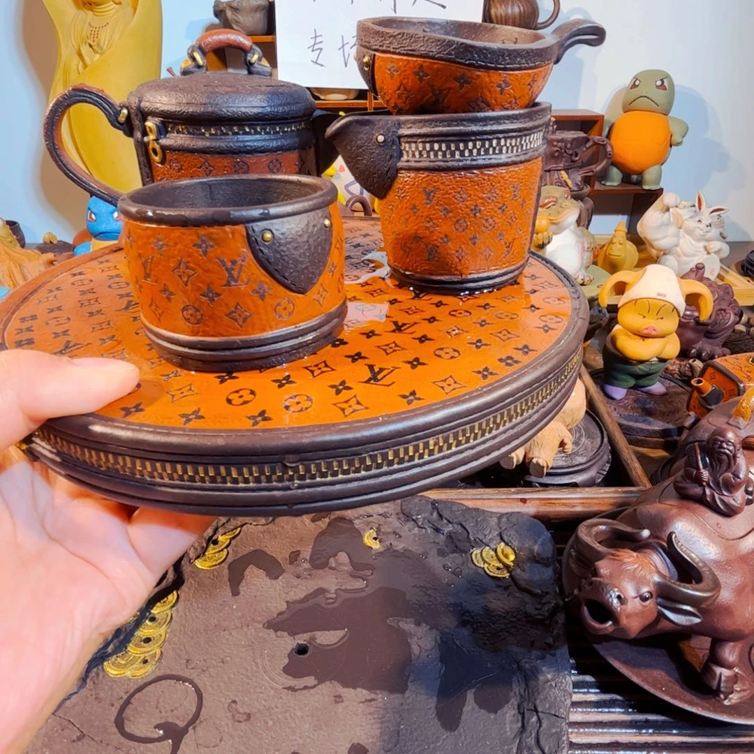 卡***普紫砂茶壶纯手工制作过程就是