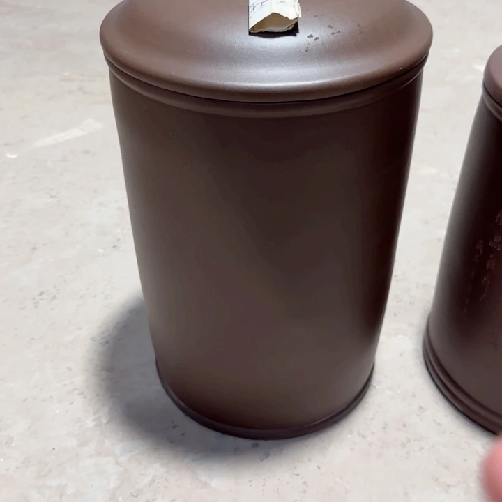 旧***复紫砂茶叶罐。。。。。。。。。