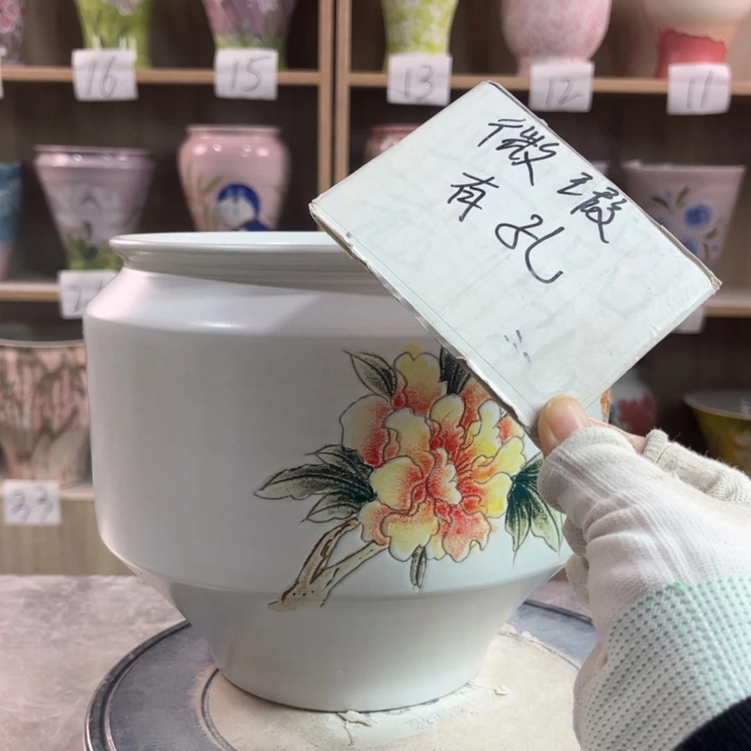 景德镇陶瓷花盆花盆